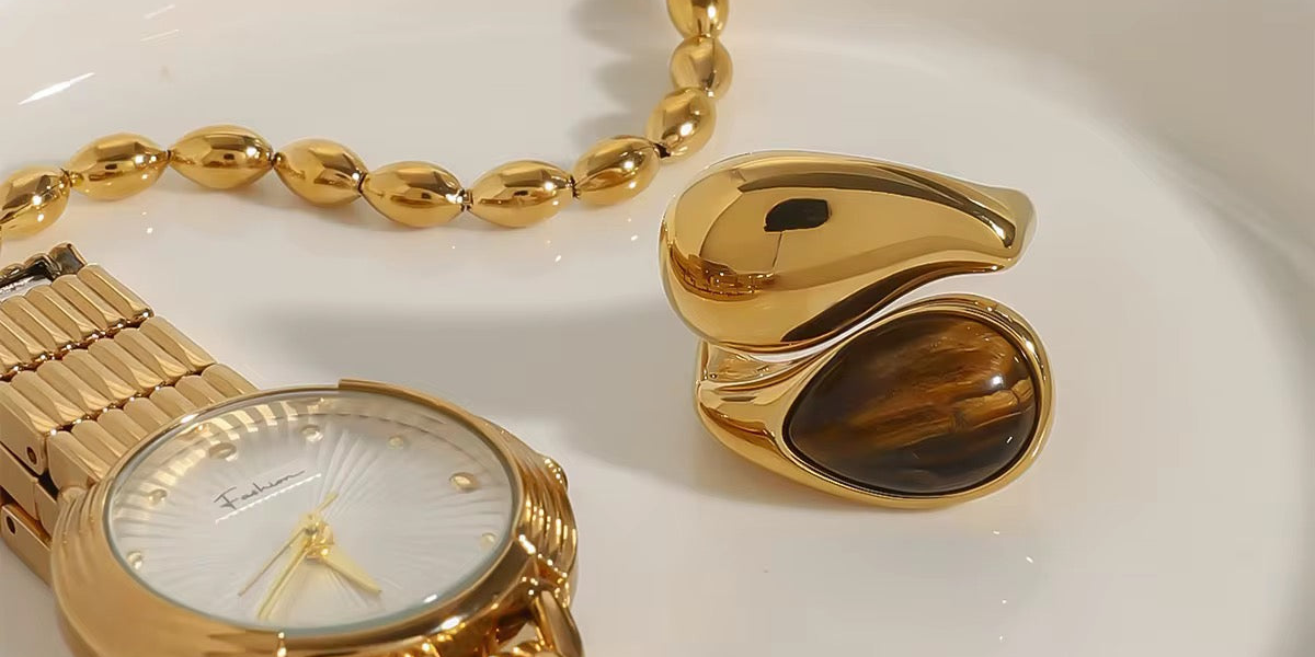 Gold plated Jewelry guide in water gym and daily life of pakistan