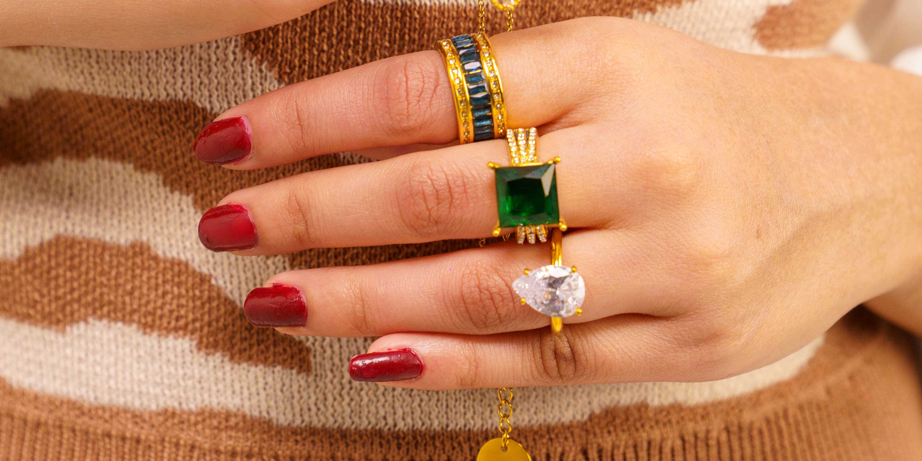 Gemstone Rings in Pakistan — What Each Stone Colour Actually Means