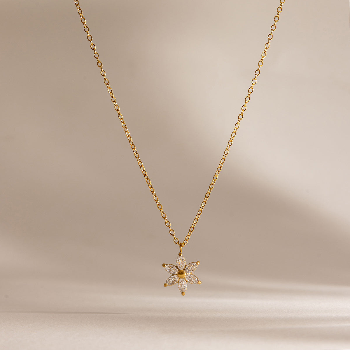 Jasmine Petal Necklace
