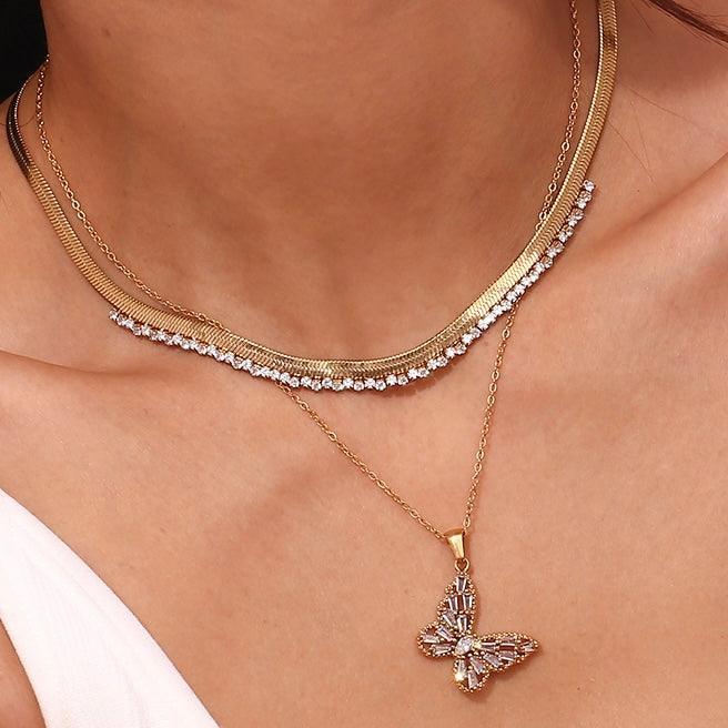 18k Gold plated Enchanted Flutter Shop Online - Mithra and Co