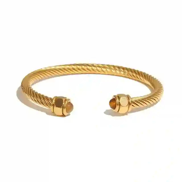 Copper Bracelet Kora Bangle. Shop Online at Mithra and Co.