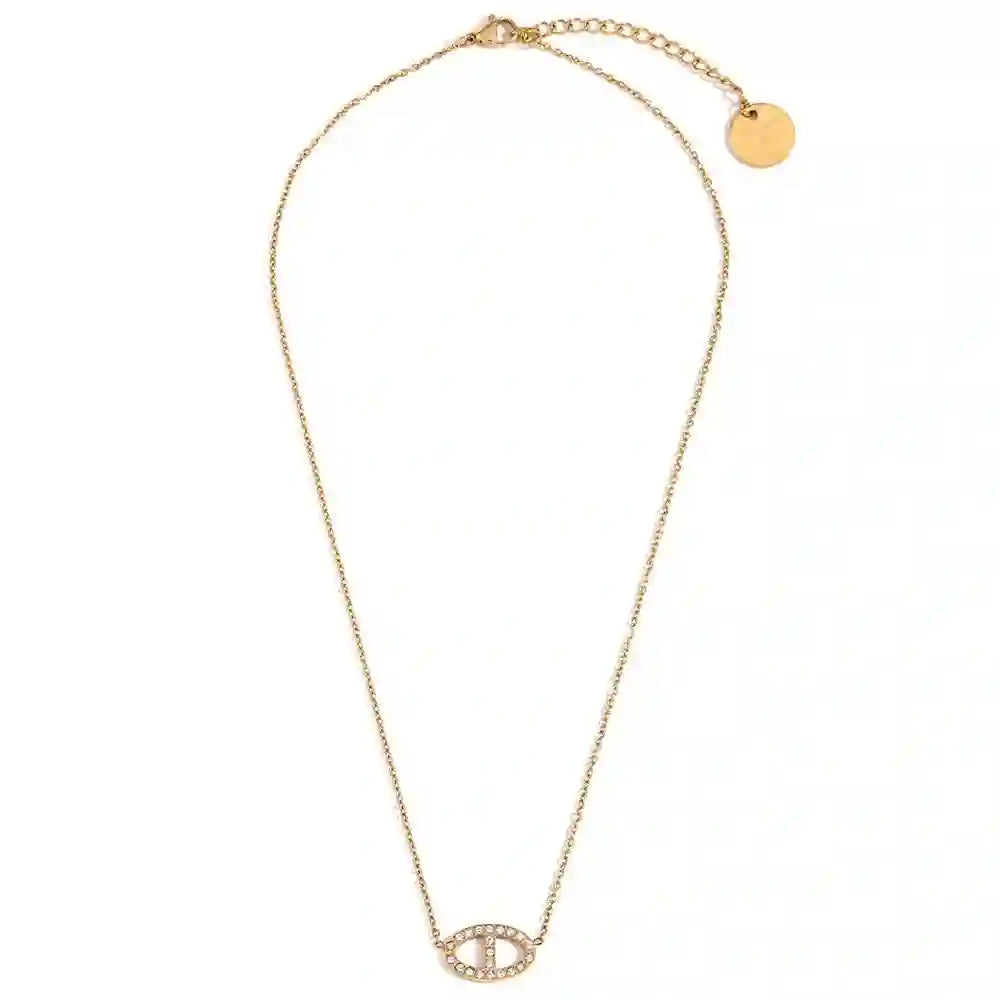18k Gold Plated Necklace. Shop Online at Mithra and Co.