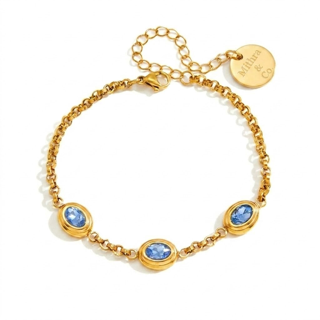 Aqua Trio Bracelet
