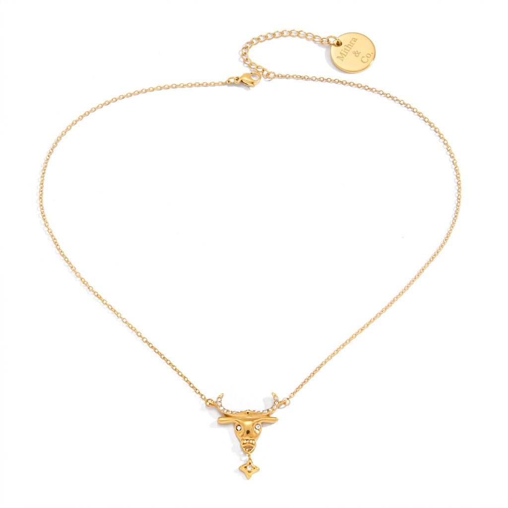 Taurus Star Pendant Necklace