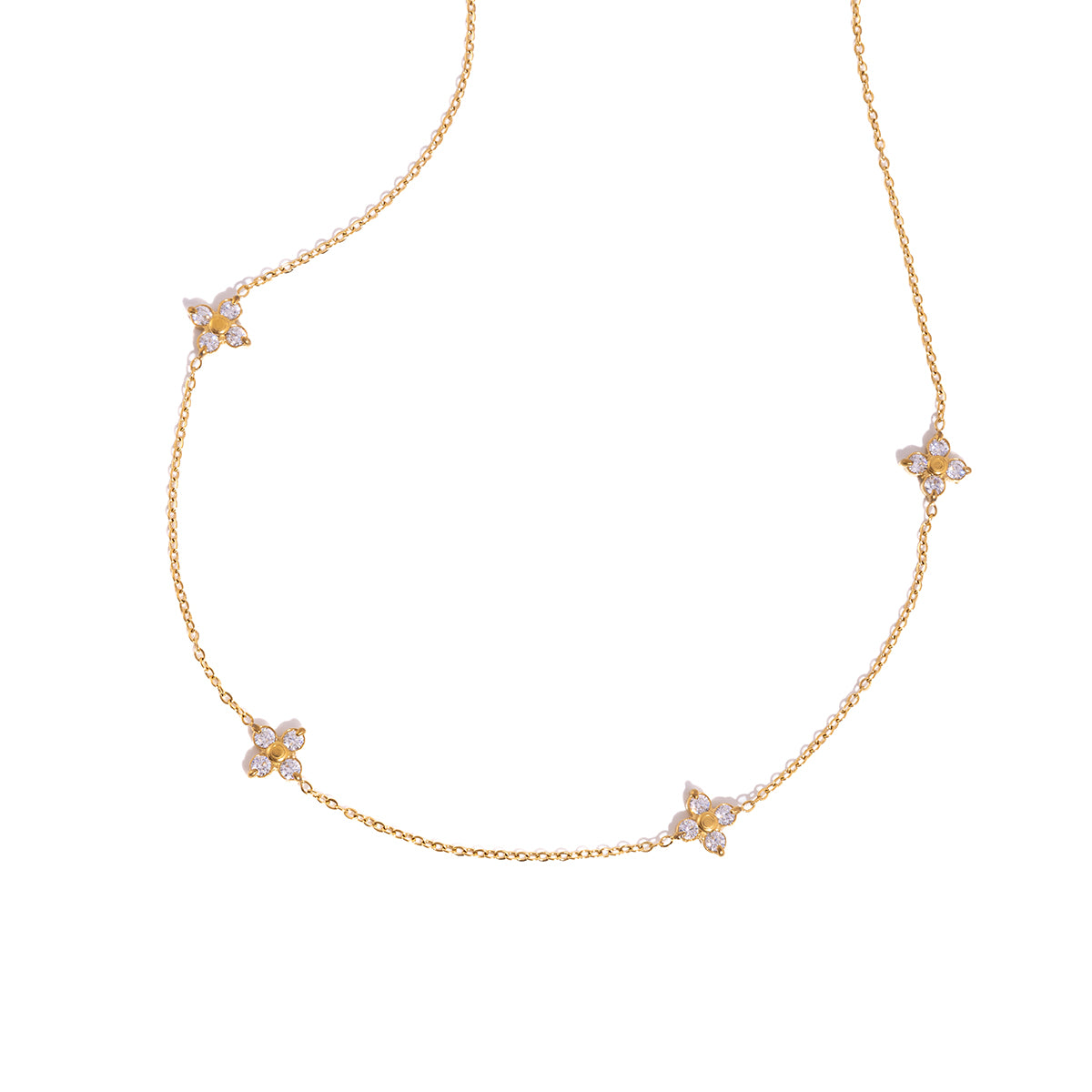 Clover Cascade Necklace