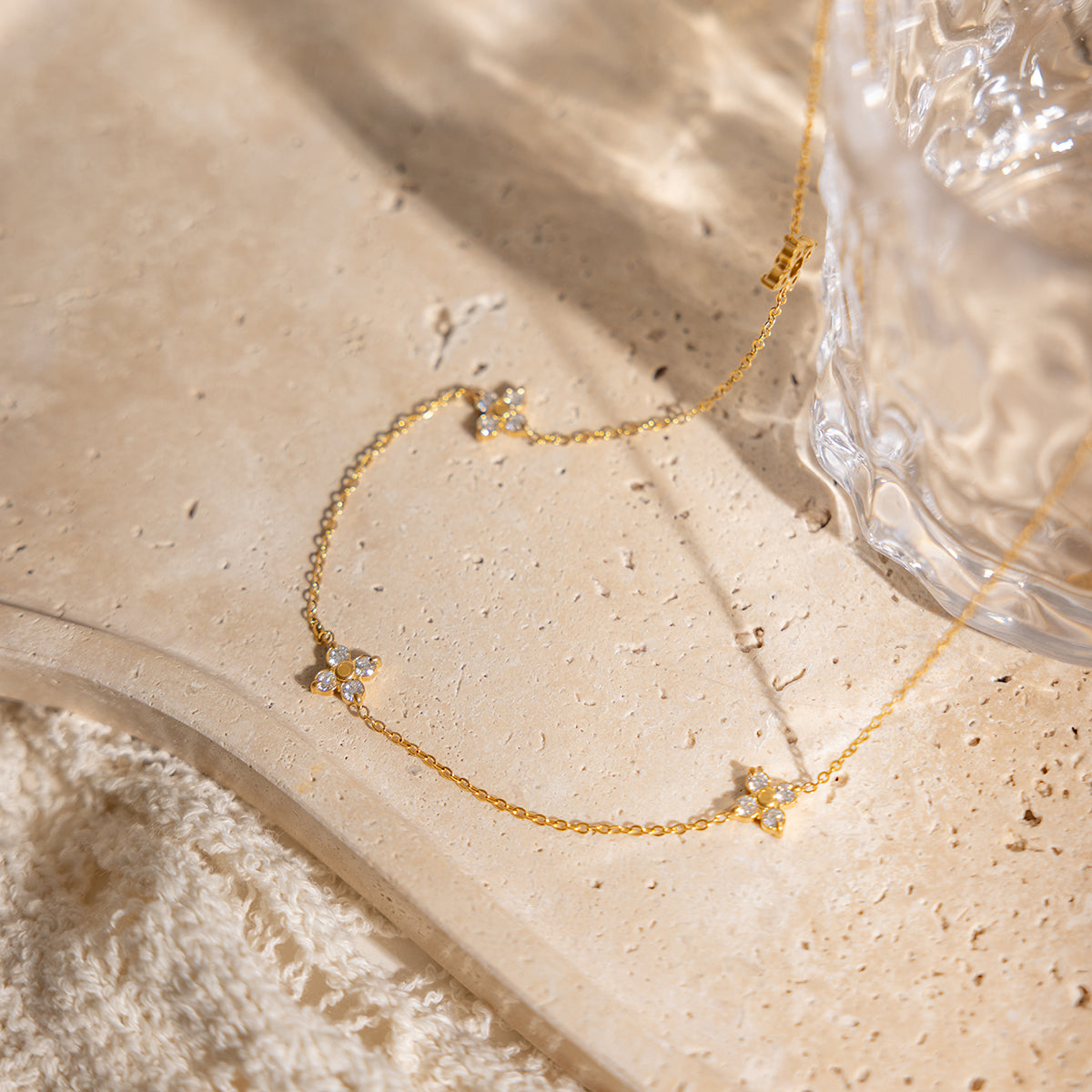 Clover Cascade Necklace