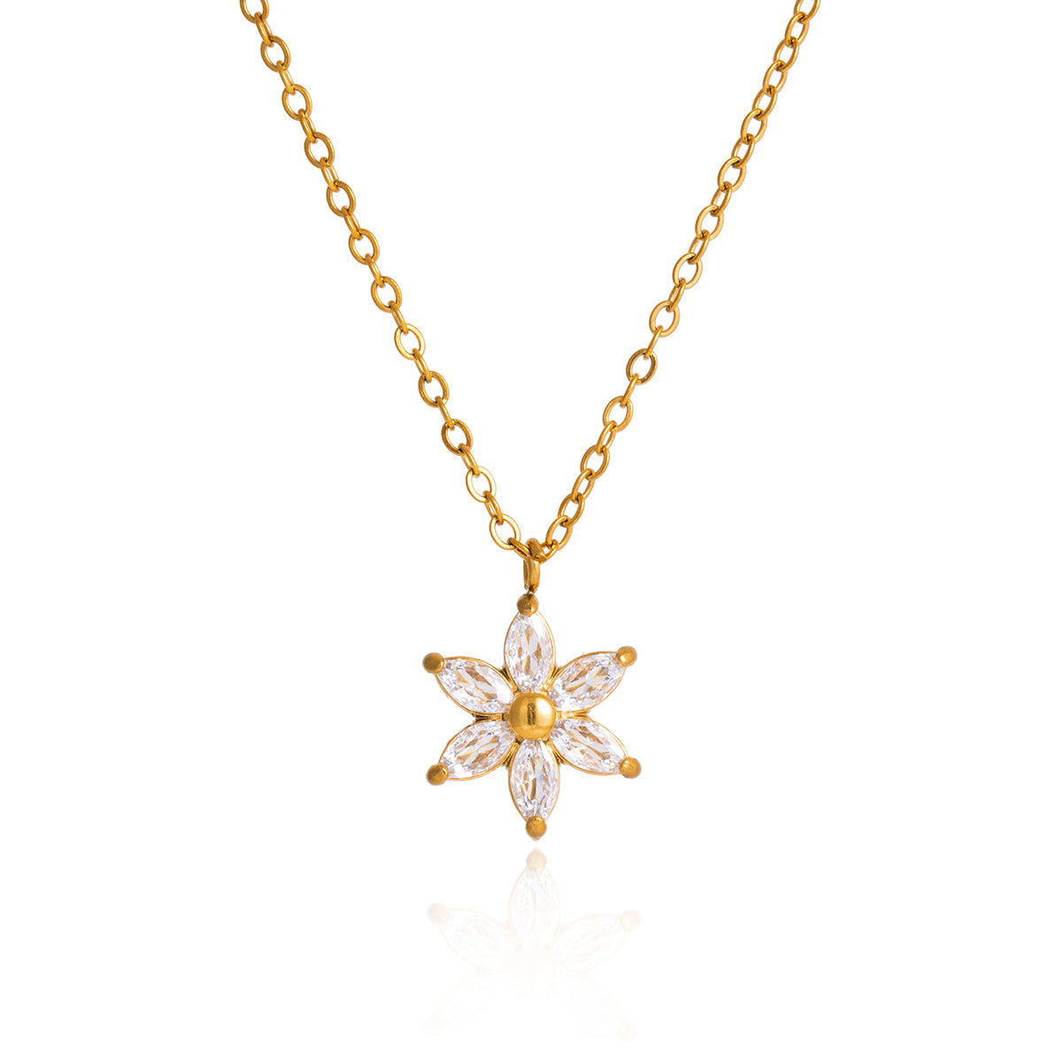 Jasmine Petal Necklace