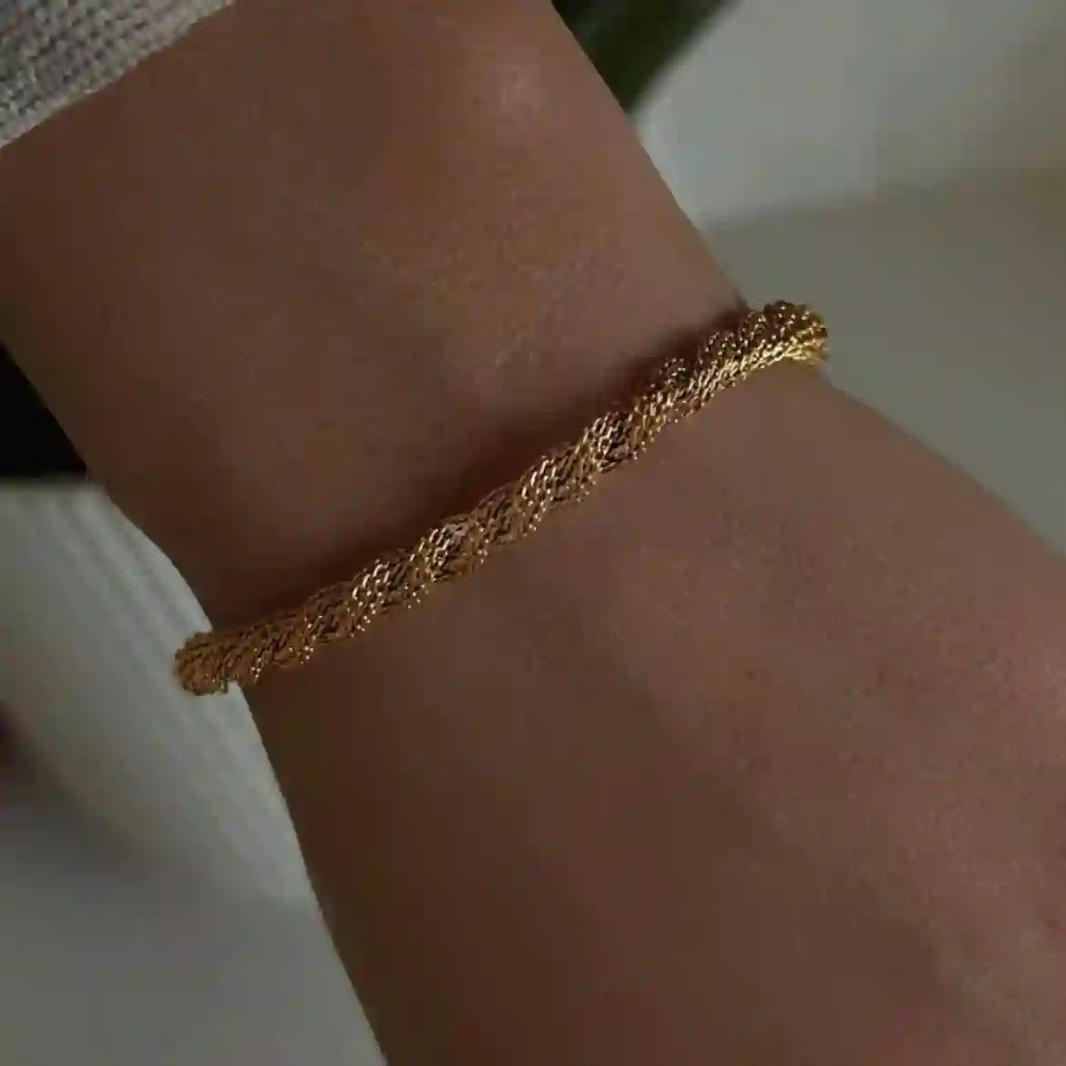 Buy Harper twsited rope bracelet online at Mithra and Co..
