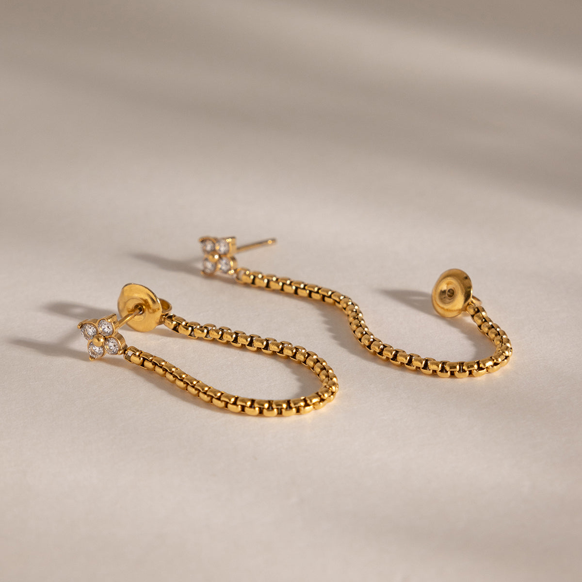 Quatrefoil Cascade Earrings