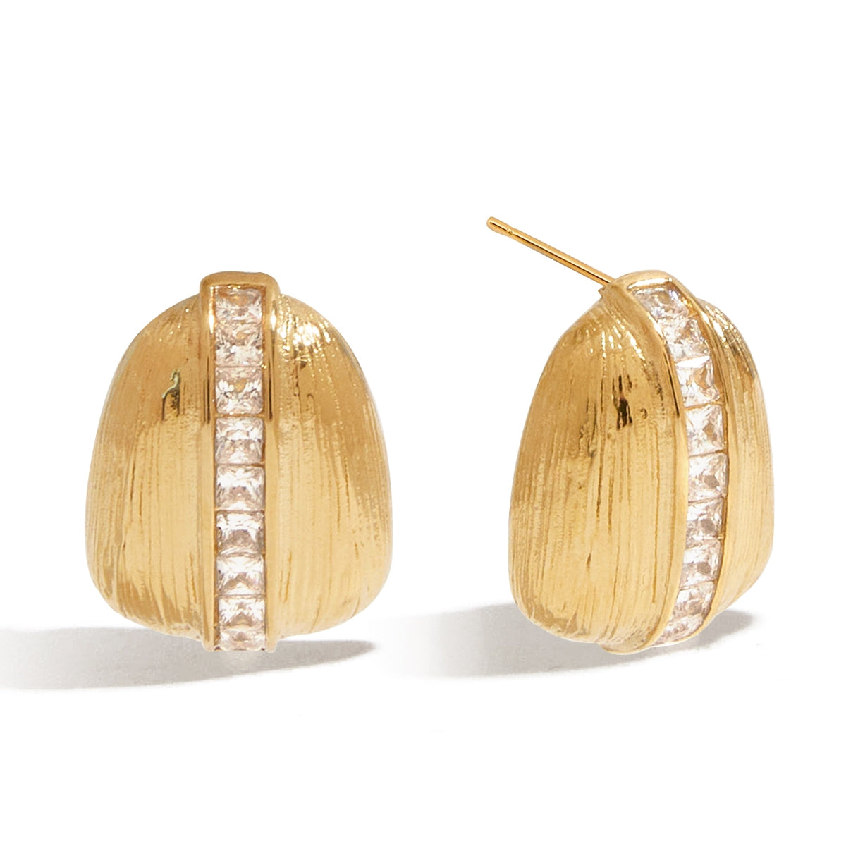 Buy Waterproof 18k Gold plated Bosch Studs at Mithra & Co