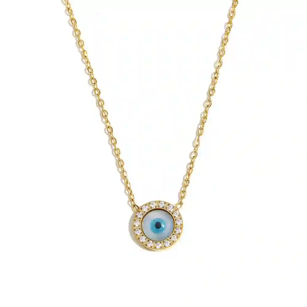 18k Gold plated Divine Eye Shop Online - Mithra and Co