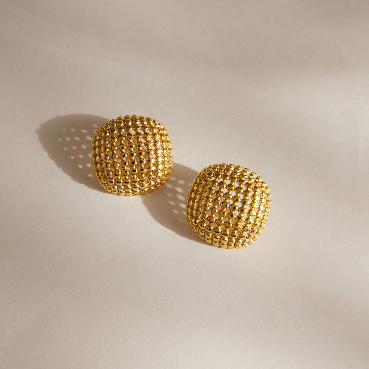 Cassia Dome Studs