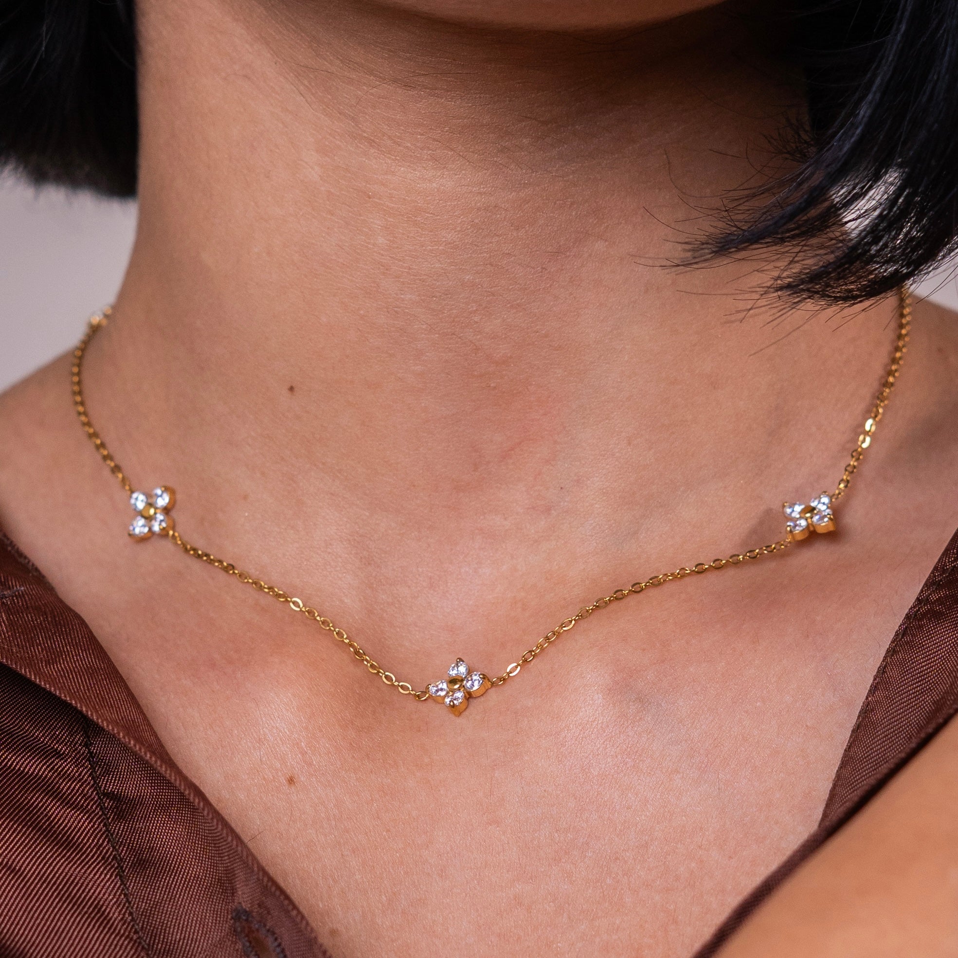 Clover Cascade Necklace