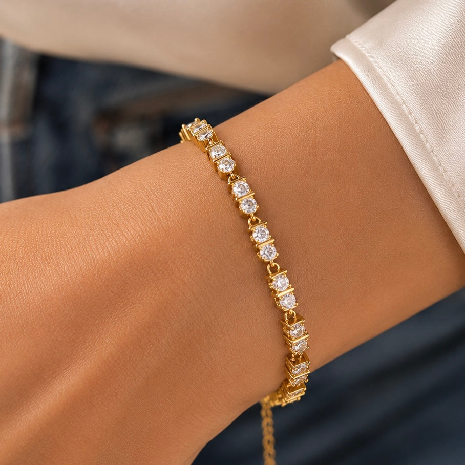 Halsey Tennis Bracelet