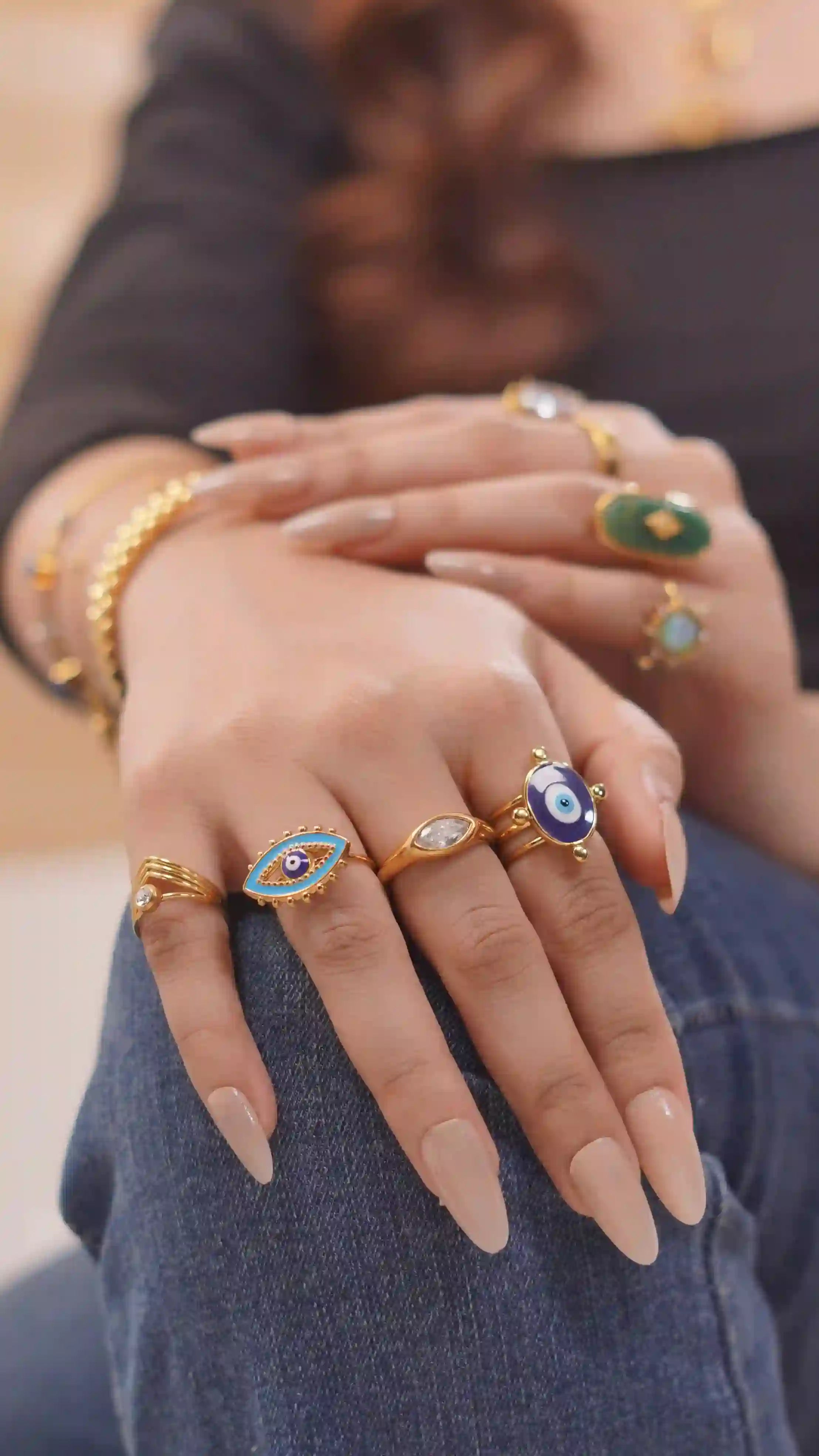 Buy Waterproof 18k Gold plated Aurelith at Mithra and Co