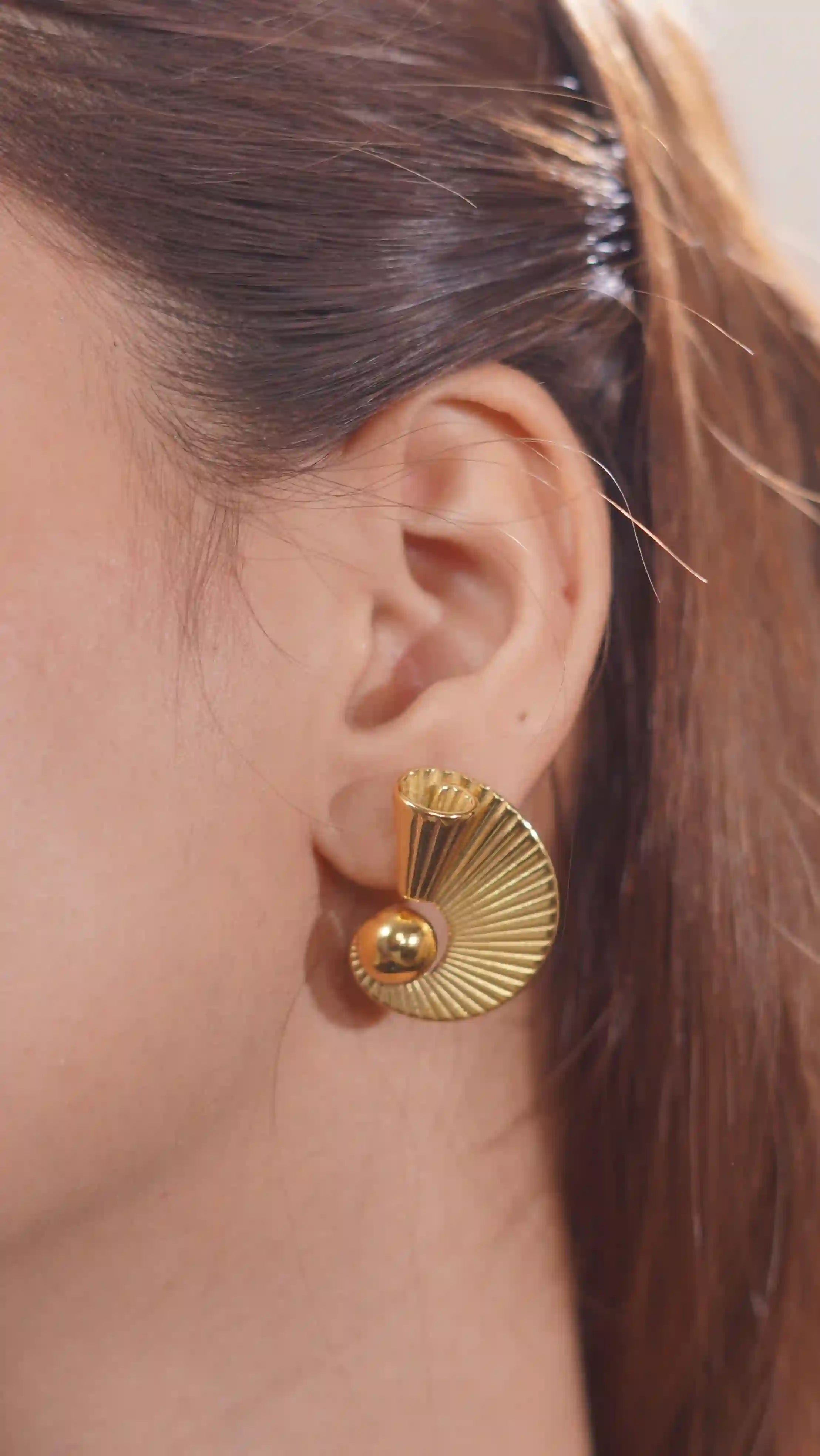 Buy Waterproof 18k Gold plated Cocoon at Mithra and Co
